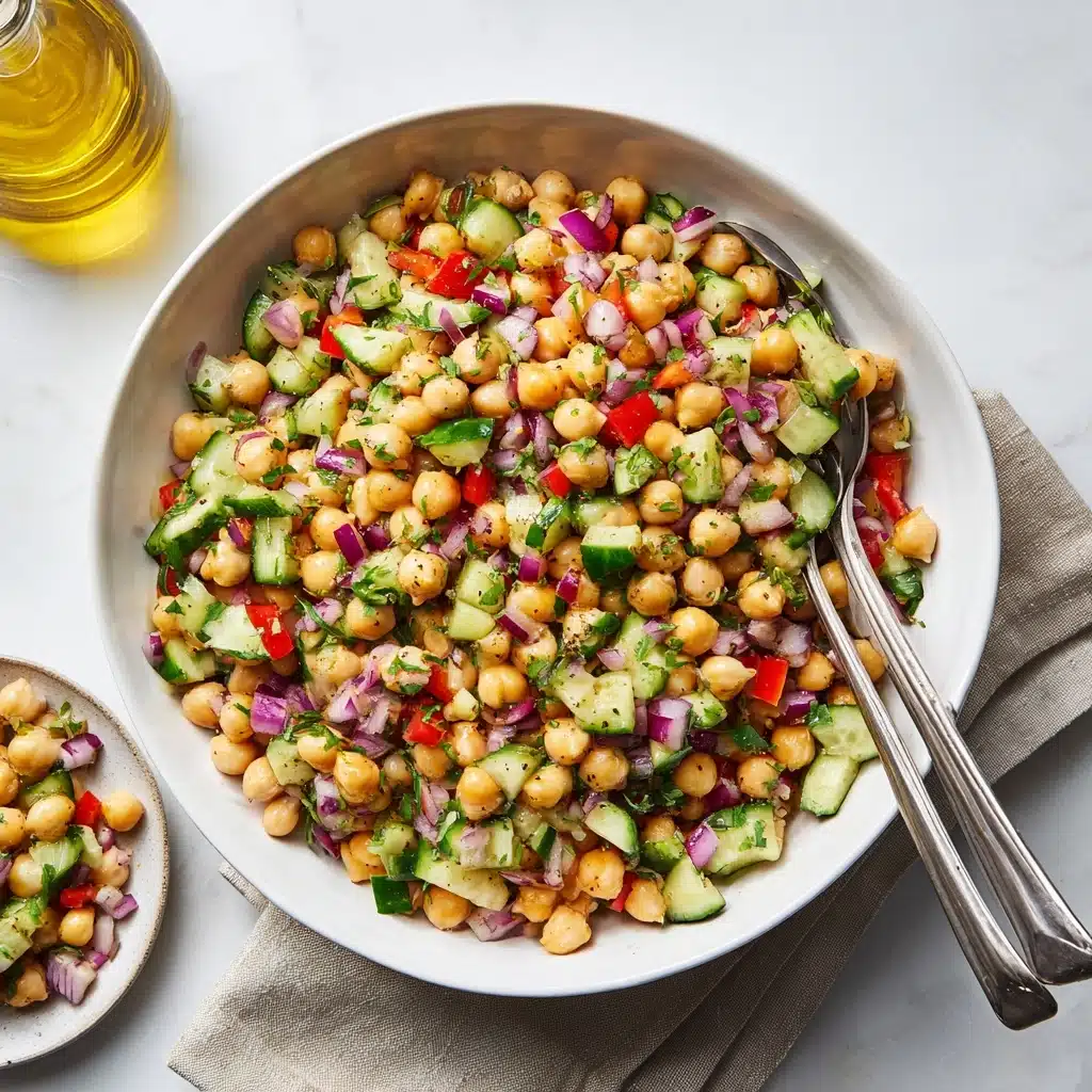 Chickpea Salad Recipe - Recipe Image