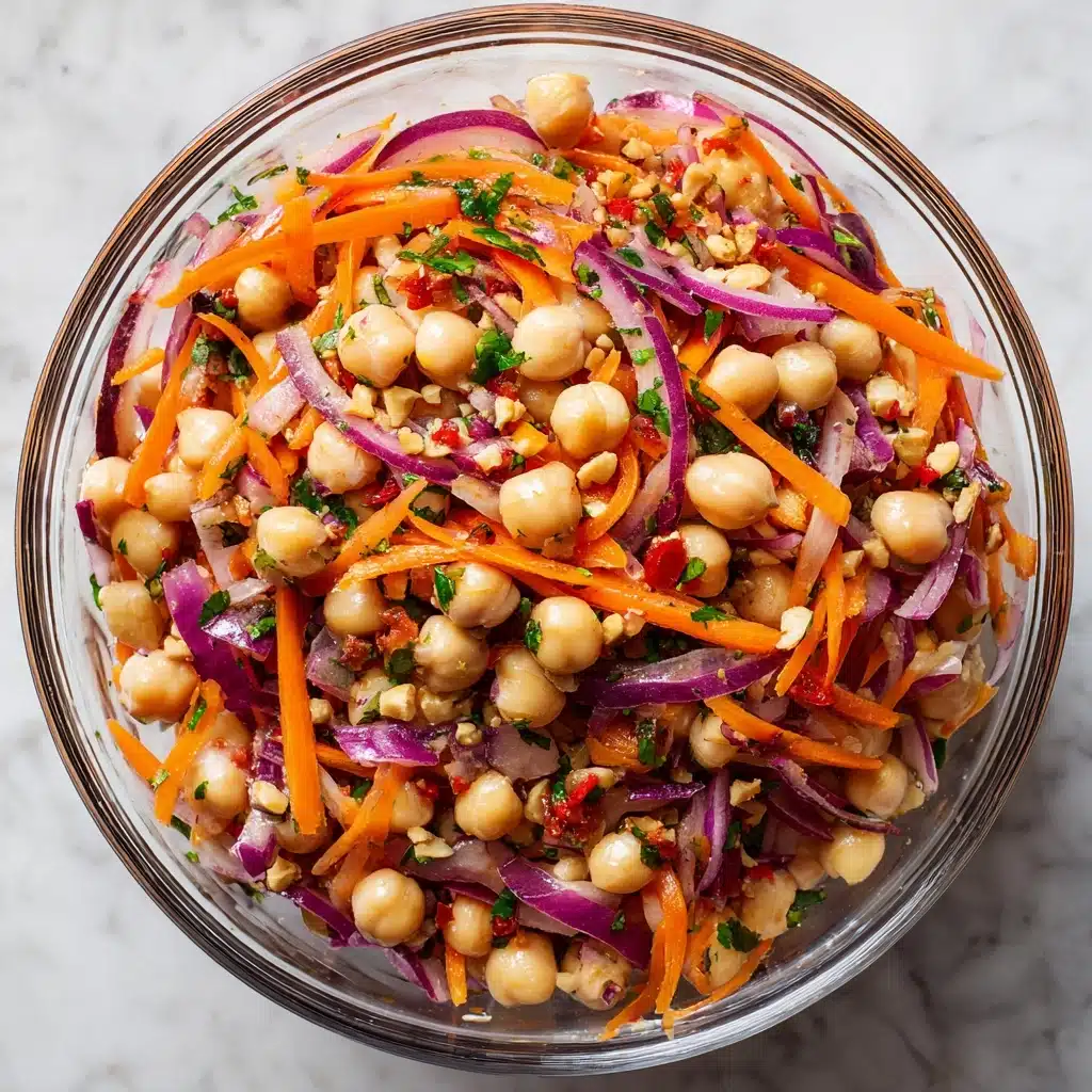 Crunchy Thai Chickpea Salad Recipe - Recipe Image