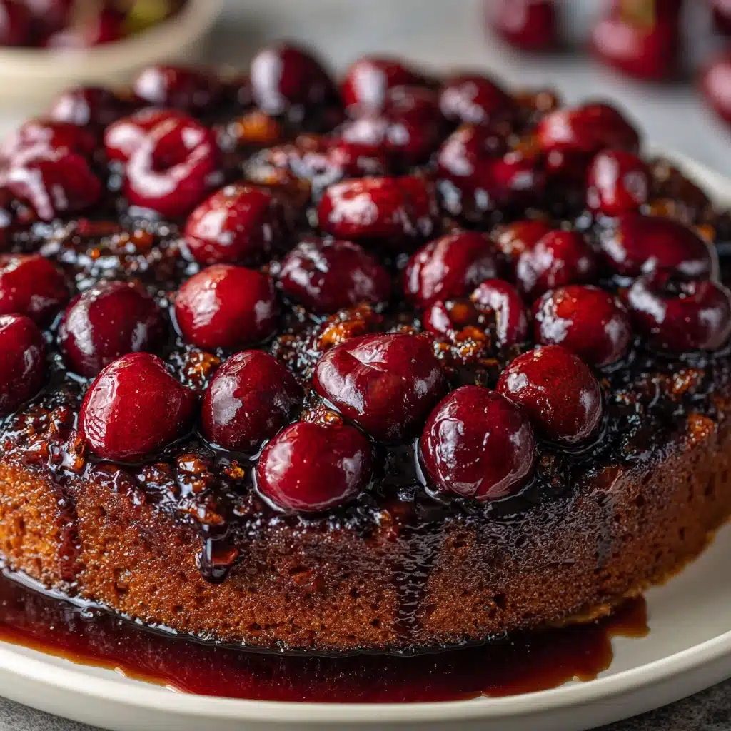 Chocolate Cherry Upside Down Cake Recipe 5 Chocolate Cherry Upside Down Cake Recipe - Recipe Image