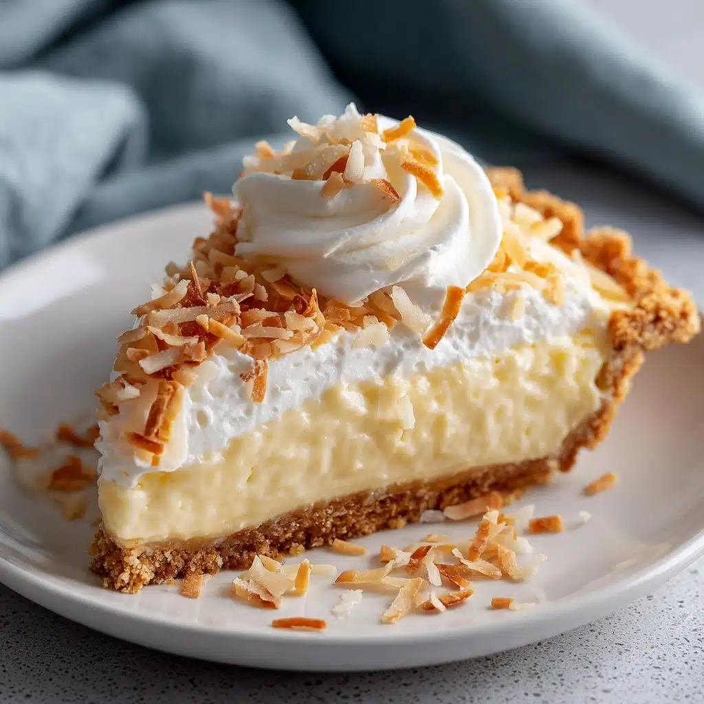 Irresistibly Easy Crustless Coconut Pie 4 with minimal effort! Recipe - Recipe Image