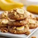 Banana Walnut Breakfast Cookies Recipe