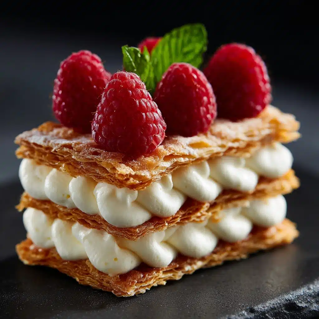 Raspberry Mille-Feuille Cookies Recipe - Recipe Image