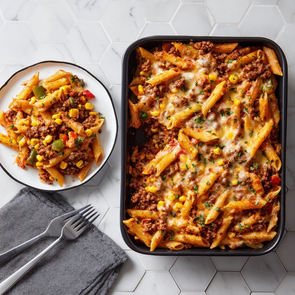 Sloppy Joe Casserole with Manwich Recipe 4 Sloppy Joe Casserole with Manwich Recipe - Recipe Image