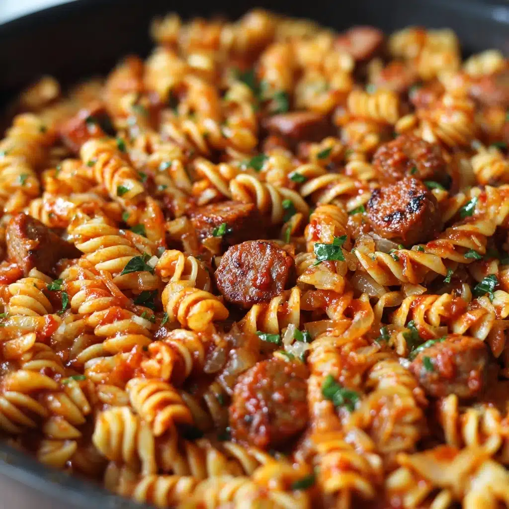One-Pot Bold Honey BBQ Sausage Pasta 4 One-Pot Bold Honey BBQ Sausage Pasta
- Recipe Image