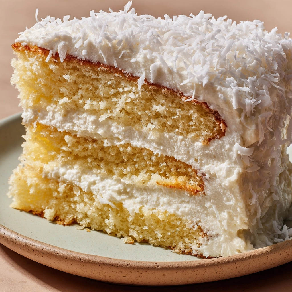 Coconut Cloud Cake Recipe - Recipe Image