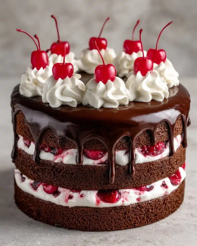 raschino cherries Chocolate shavings ✅ Recipe