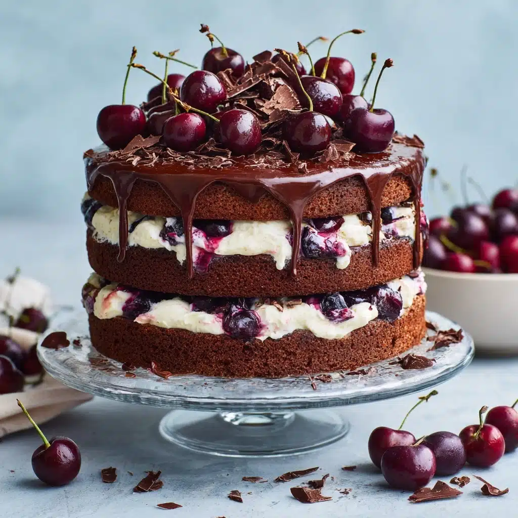Black Forest Cake Recipe - Recipe Image