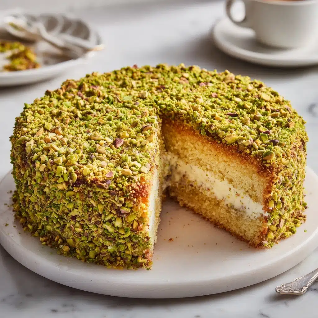 Pistachio Sans Rival Recipe - Recipe Image