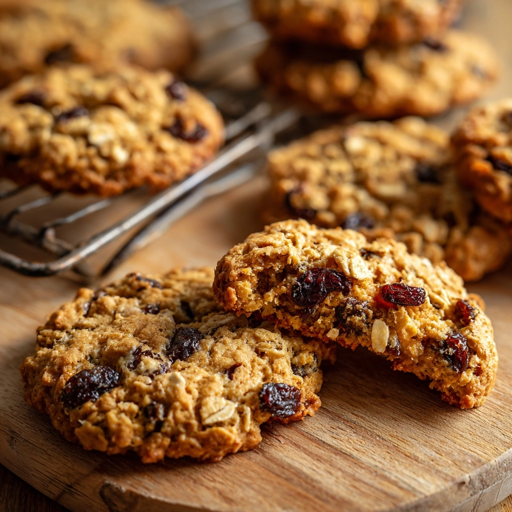 Oatmeal Raisin Cookies Recipe 4 Oatmeal Raisin Cookies Recipe - Recipe Image