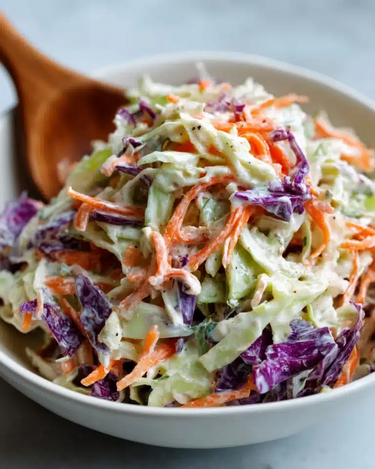 Classic Coleslaw Recipe – Creamy, Crunchy & Irresistible! Recipe