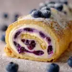 Blueberry Cheesecake Rolls Recipe