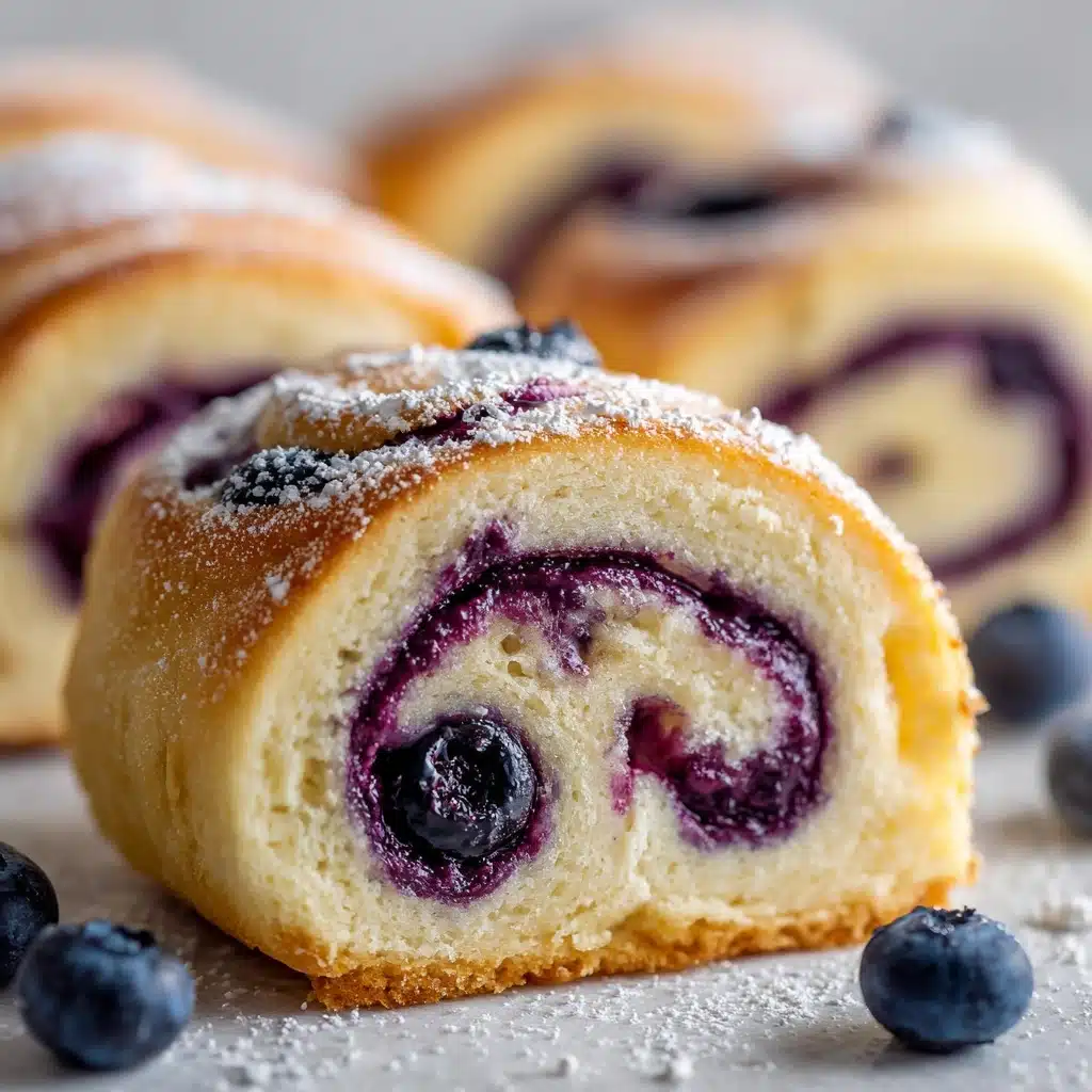 Blueberry Cheesecake Rolls Recipe - Recipe Image