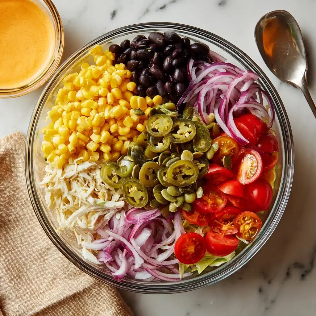 Quick Southwest Chicken Salad Recipe - Recipe Image