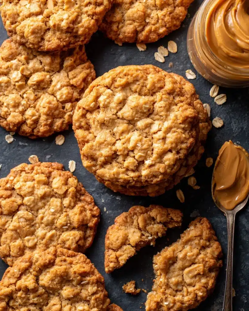 Peanut Butter Oatmeal Cookies Recipe