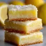 LEMON BROWNIES Recipe