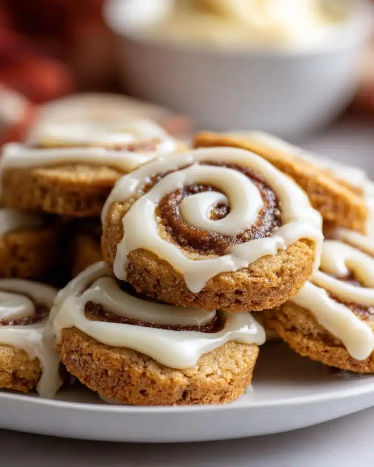 CINNAMON ROLL COOKIES Recipe