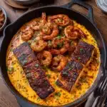 Cajun Salmon and Shrimp Recipe
