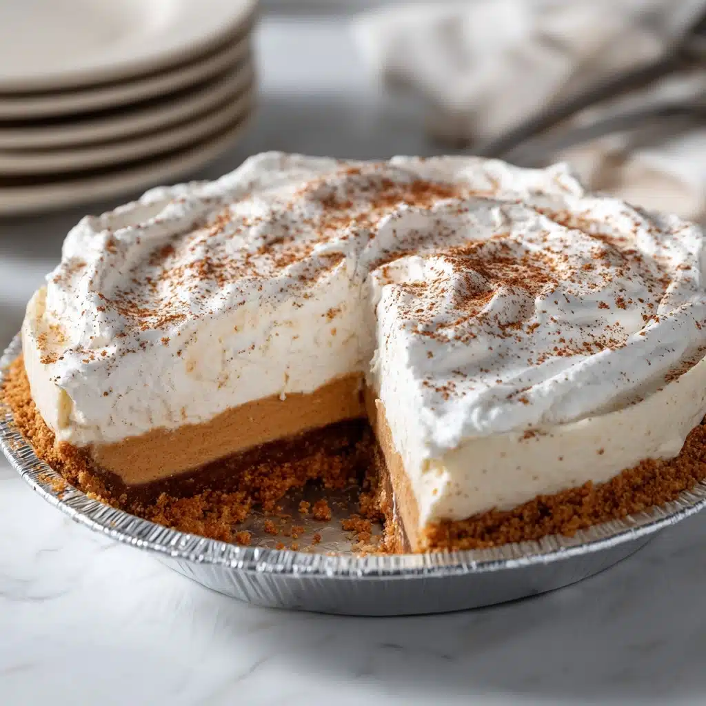 No Bake Pumpkin Pie Cheesecake Recipe - Recipe Image