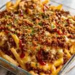 Cheeseburger French Fry Casserole (Print Format) Recipe