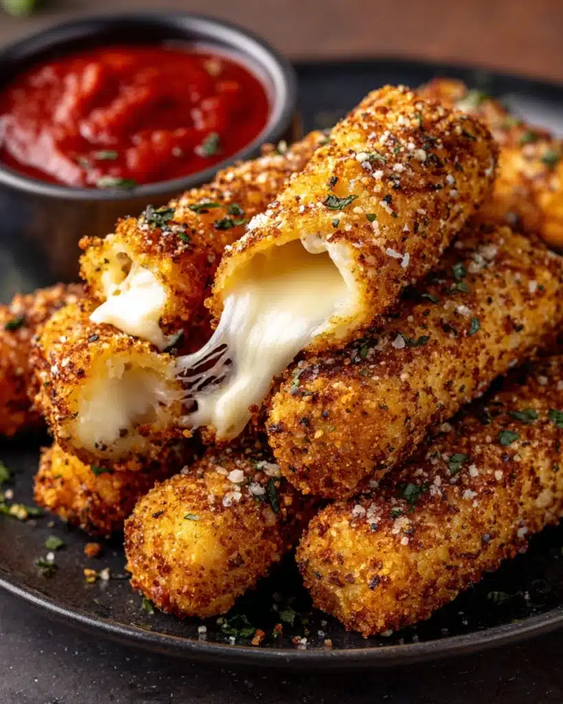 Nashville Hot Mozzarella Sticks Recipe