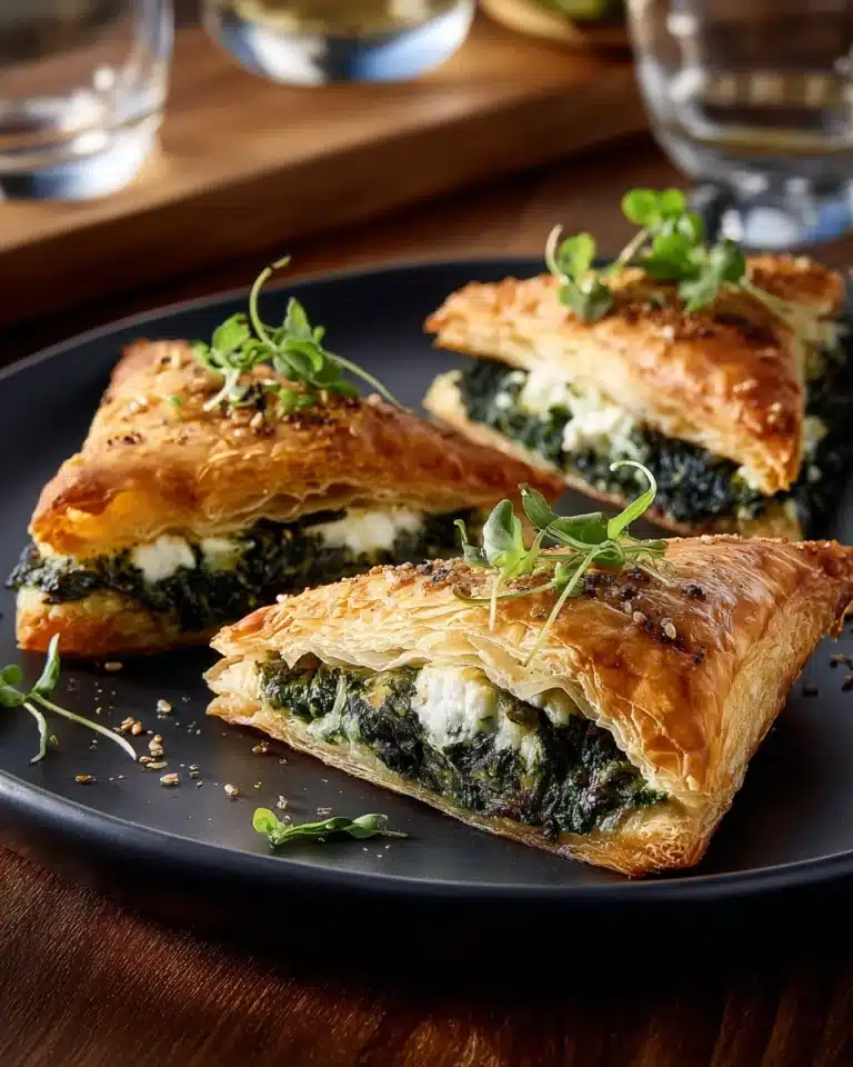 Cheesy Spinach Puffs: Easy & Delicious Recipe