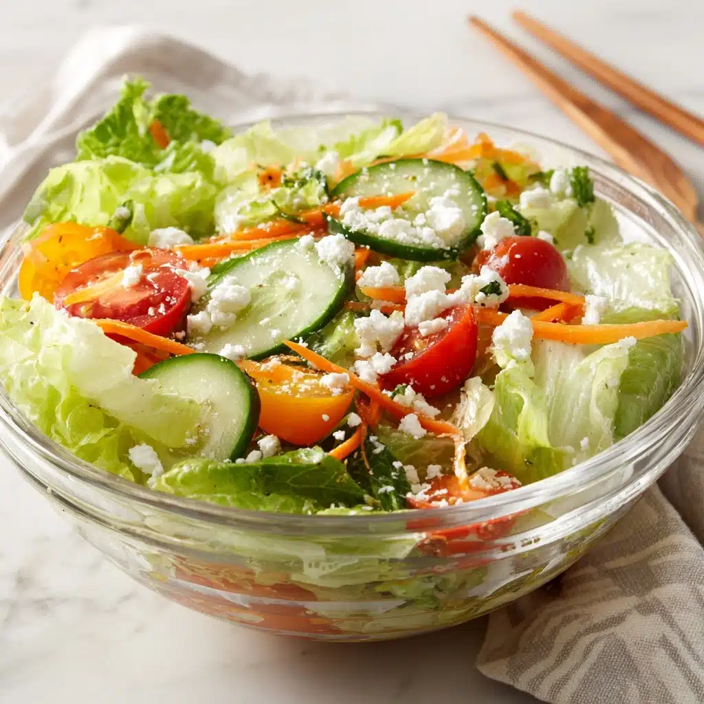 Simple Green Salad Recipe 4 Simple Green Salad Recipe - Recipe Image