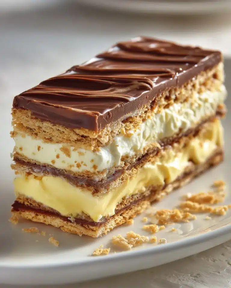 No-Bake Eclair Cake Recipe