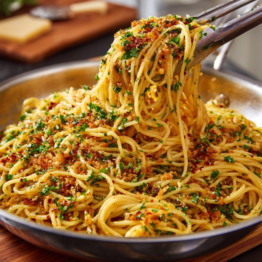 Garlic Butter Pasta Recipe - Recipe Image