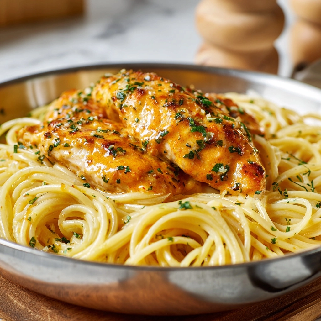 Garlic Butter Pasta Recipe - Recipe Image