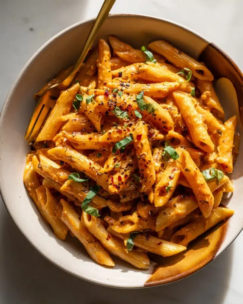 CREAMY TOMATO PASTA Recipe