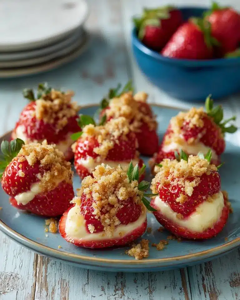 No Bake Strawberry Cheesecake Bites Recipe