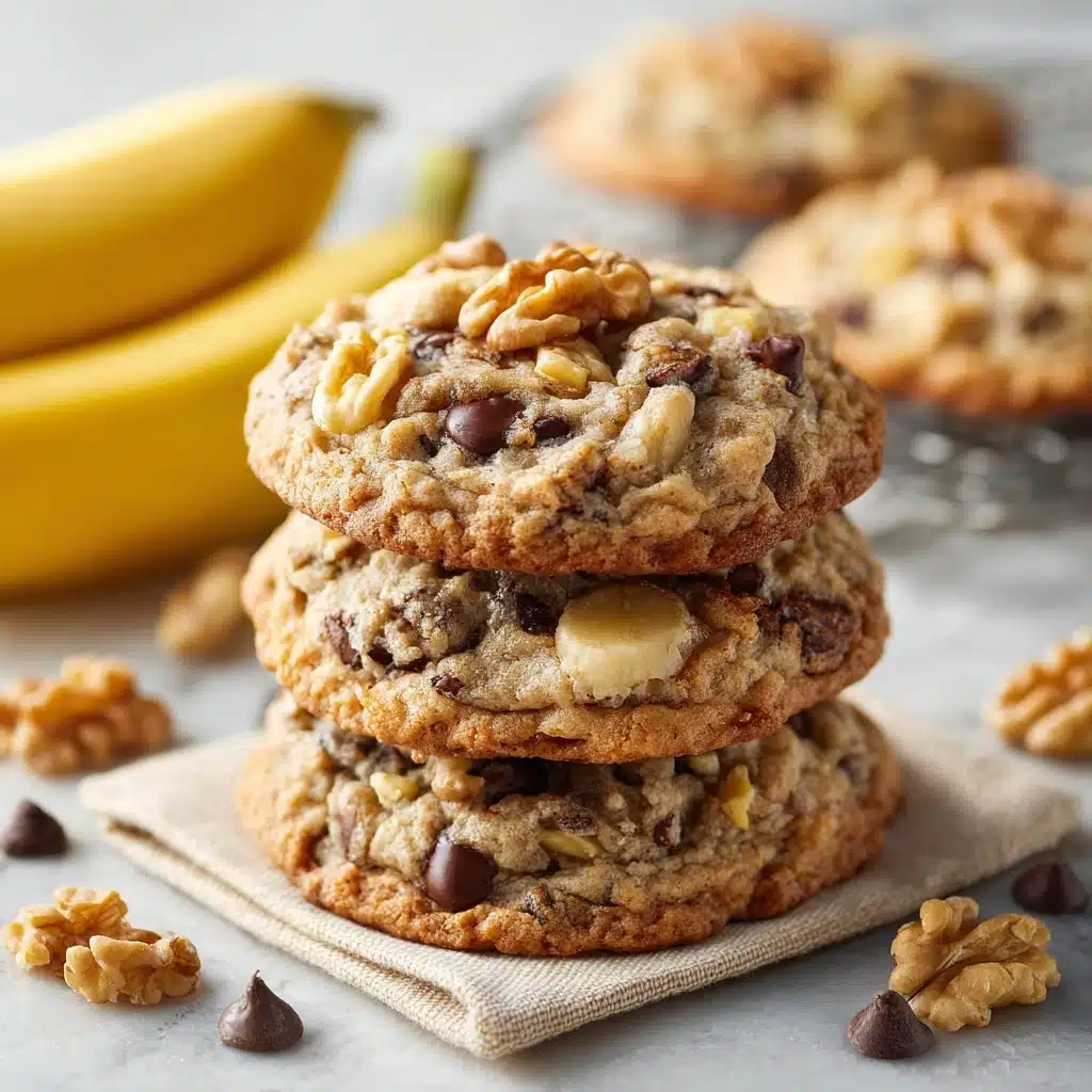 Banana Walnut Breakfast Cookies Recipe 4 Banana Walnut Breakfast Cookies Recipe - Recipe Image