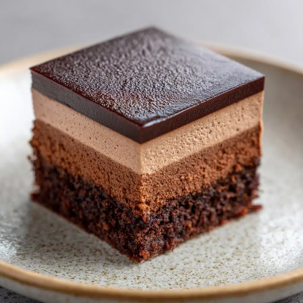 Chocolate Mousse Brownies Recipe - Recipe Image