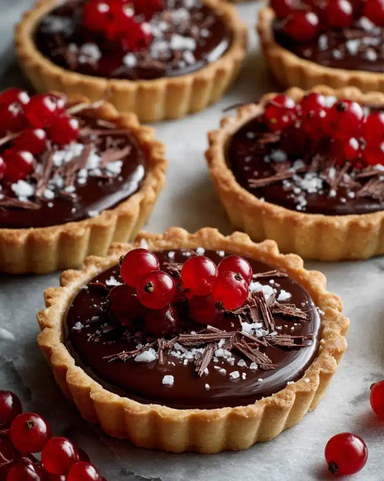 Chocolate Mini Tarts Recipe