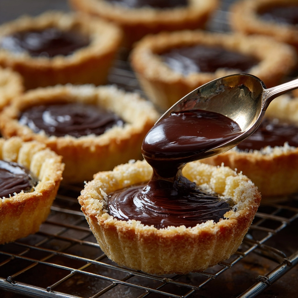 Chocolate Mini Tarts Recipe - Recipe Image