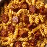 One-Pot Bold Honey BBQ Sausage Pasta