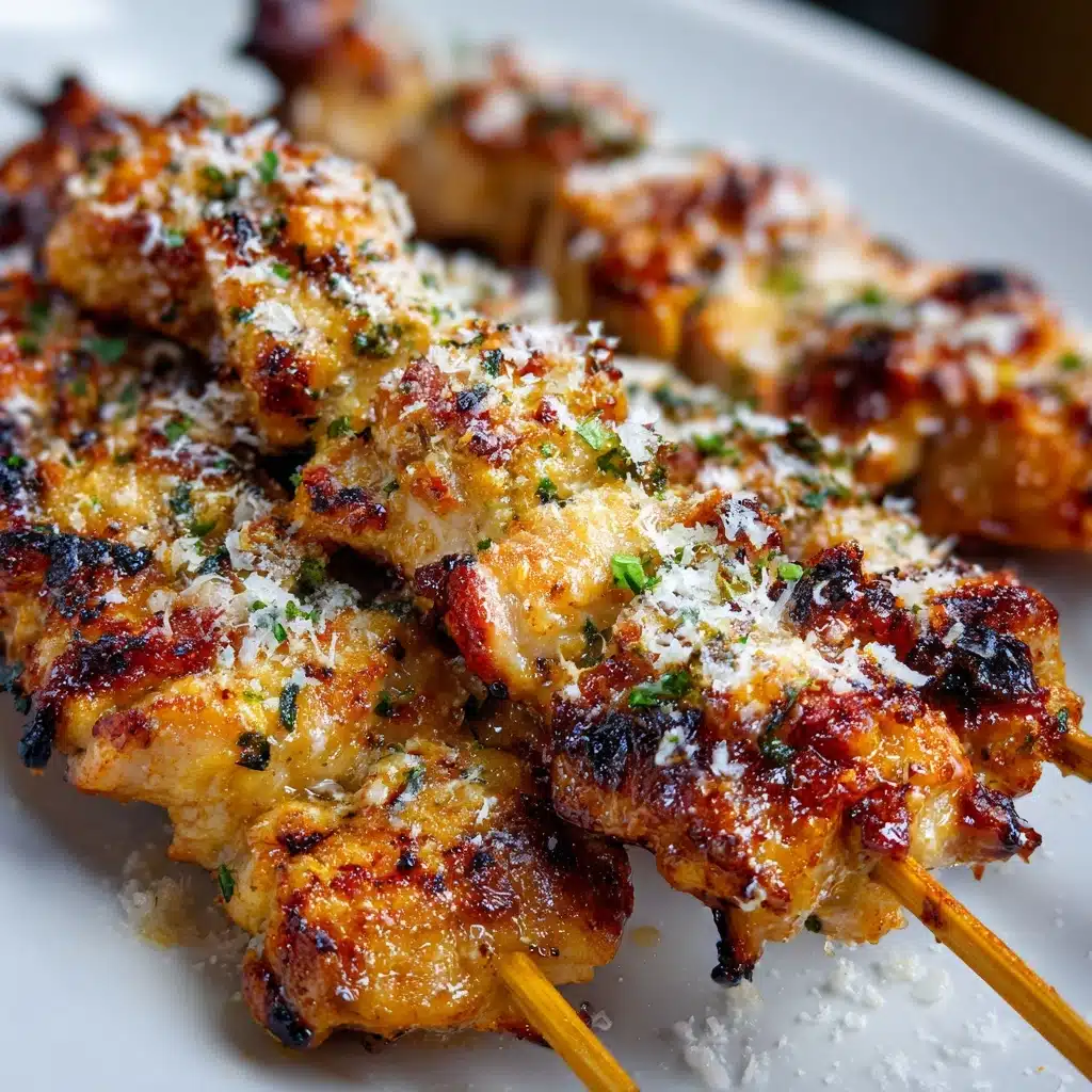 Ranch Garlic Parmesan Chicken Skewers     - Recipe Image