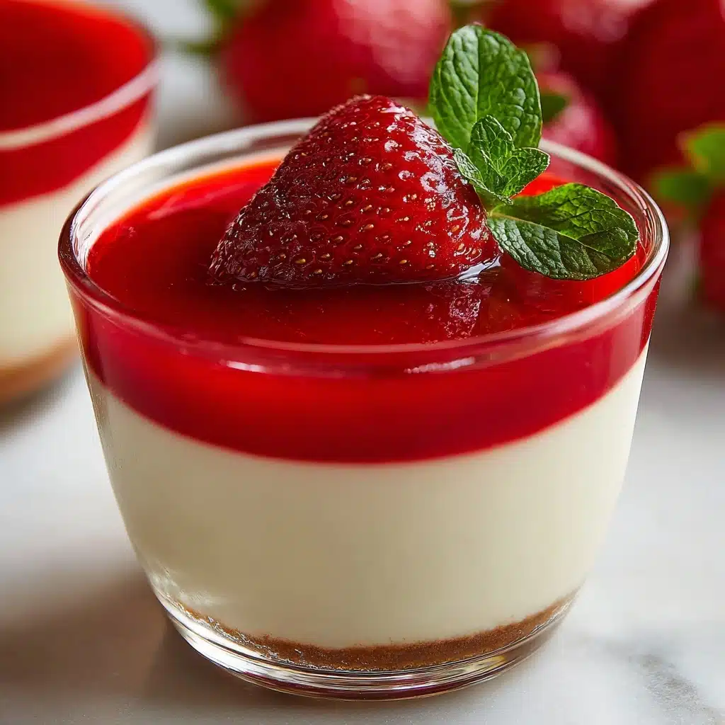 Strawberry Panna Cotta Recipe - Recipe Image