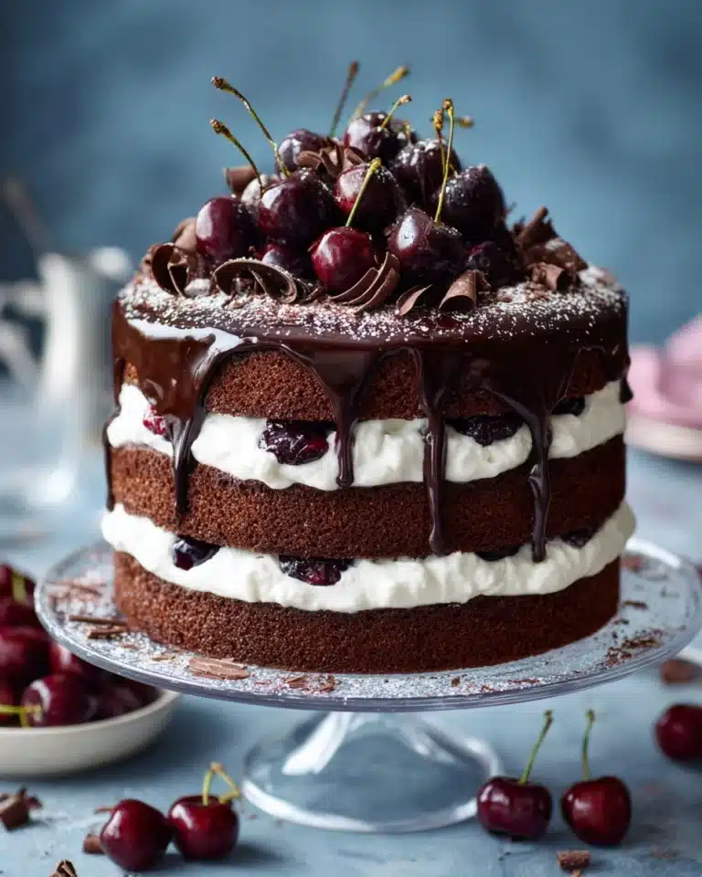 Black Forest Cake Recipe