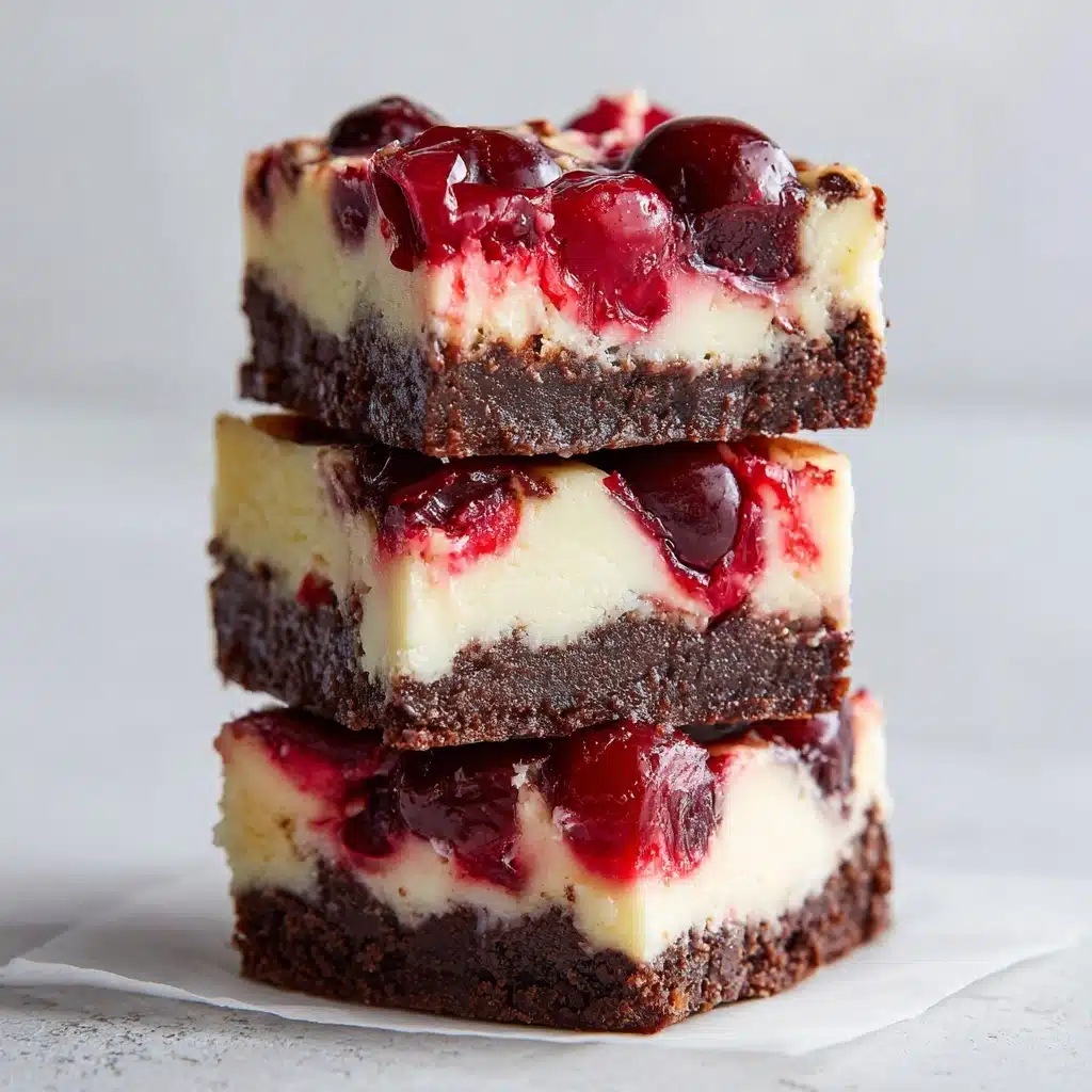 CHERRY CHEESECAKE BROWNIES Recipe - Recipe Image