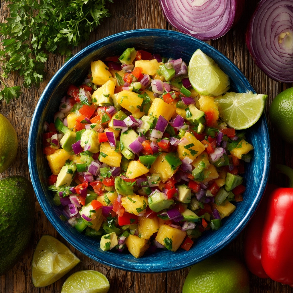 Mango Avocado Salsa Recipe - Recipe Image
