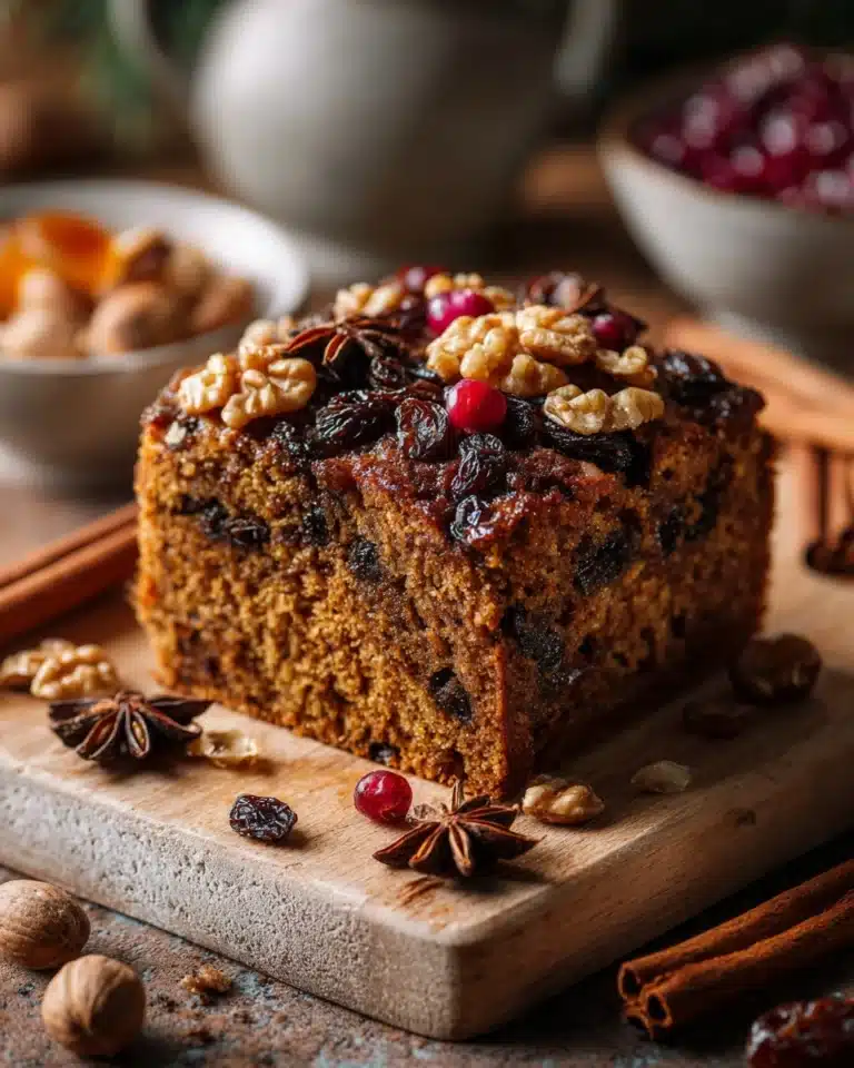 Nutty Date and Walnut Cake with a Hint of Warm Spices Recipe