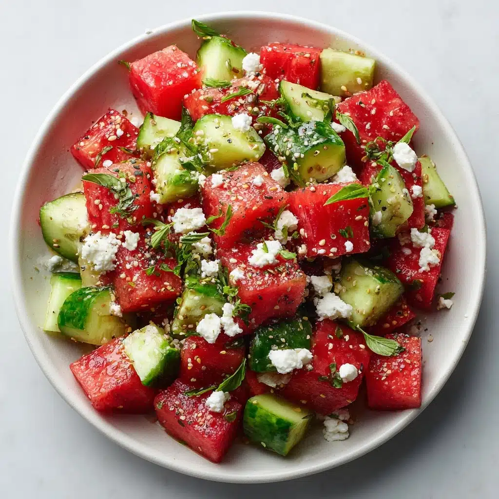 The Viral Watermelon Summer Salad You Need To Make Recipe - Recipe Image