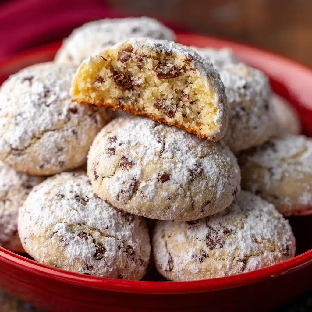 Chocolate Chip Snowball Cookies Recipe - Recipe Image