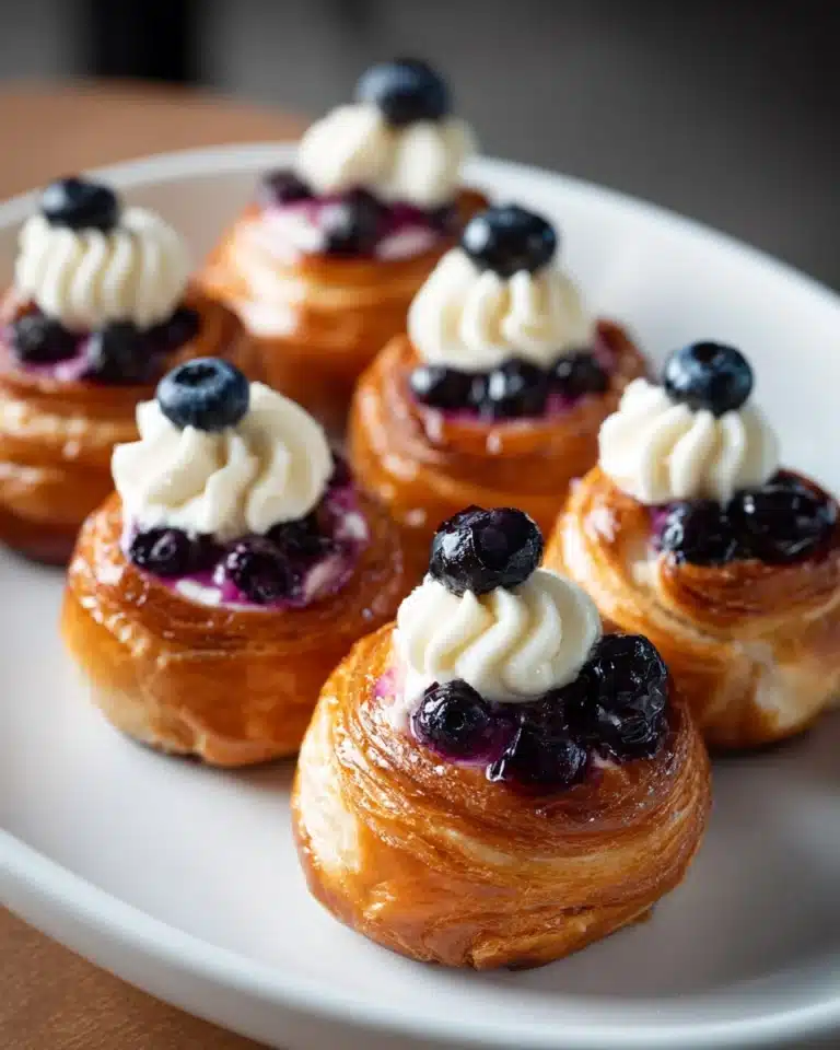 Blueberry Cheesecake Rolls Recipe