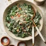 Lemony Parmesan Kale Salad Recipe