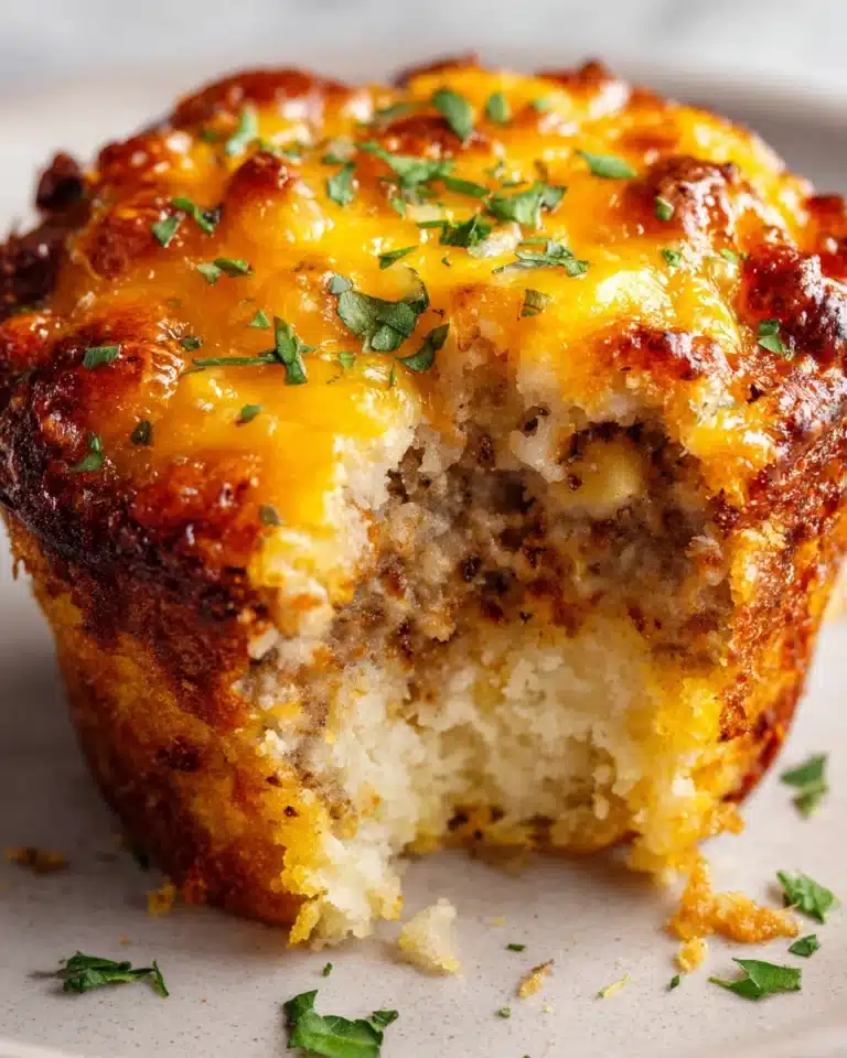 Easy Sausage Breakfast Muffins Recipe