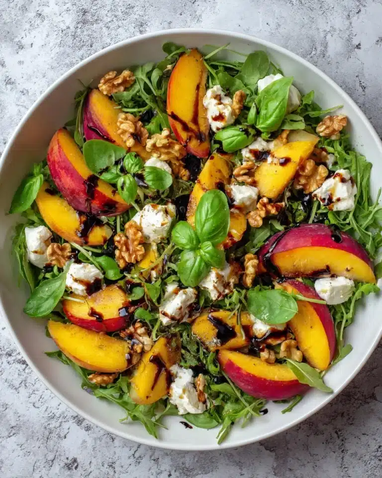 Millionaire Peach Salad