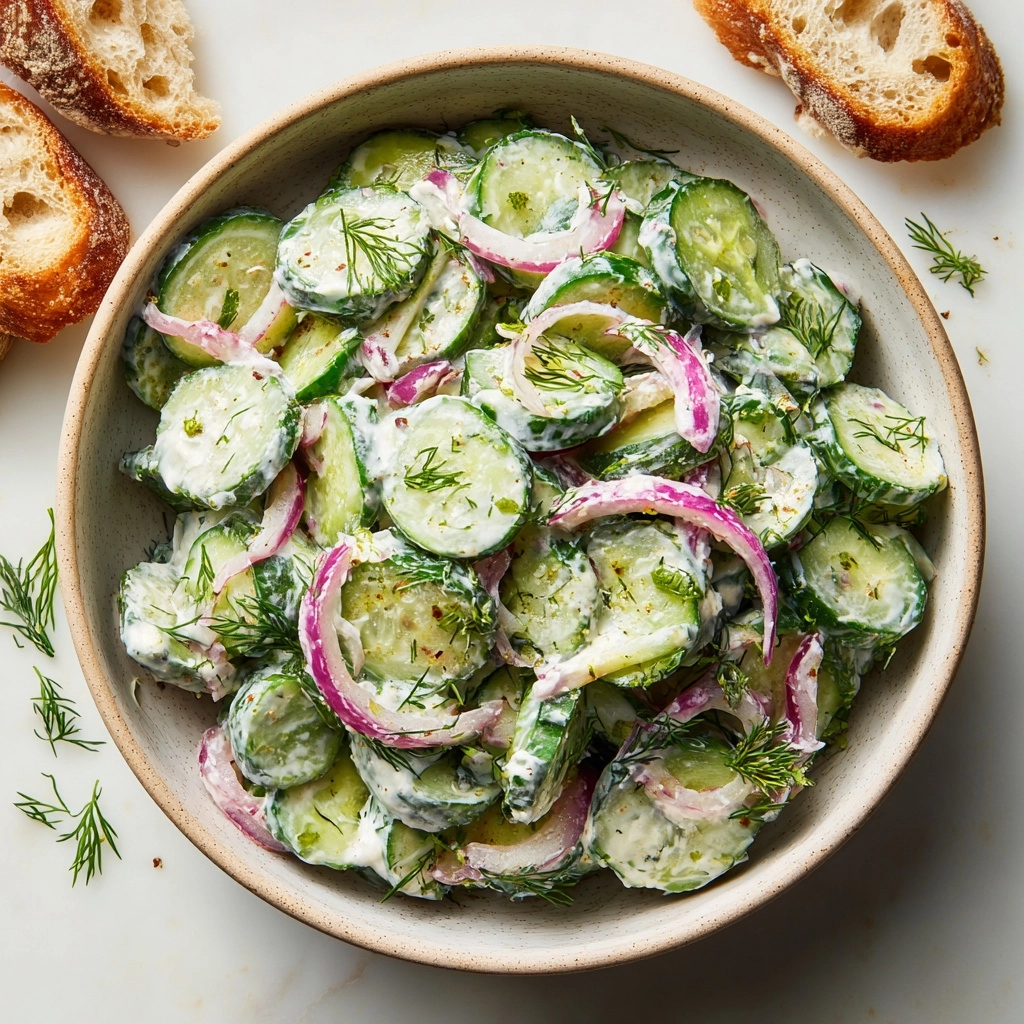 Cucumber Dill Salad Recipe - Recipe Image