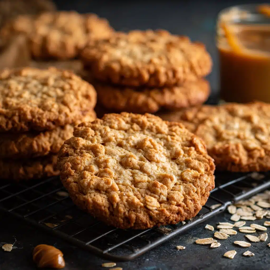 Peanut Butter Oatmeal Cookies Recipe - Recipe Image